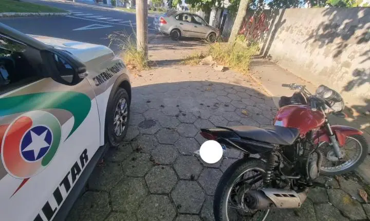 🚔 PM recupera em Imbituba motocicleta furtada no Arroio do Silva