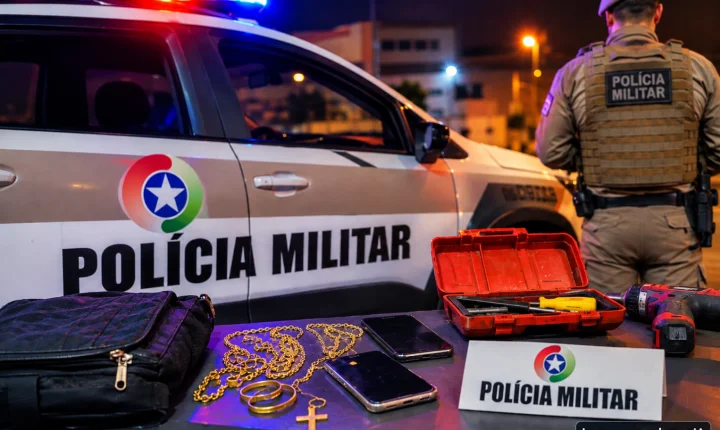 PM registra série de furtos e roubos em Tubarão, Criciúma e Araranguá