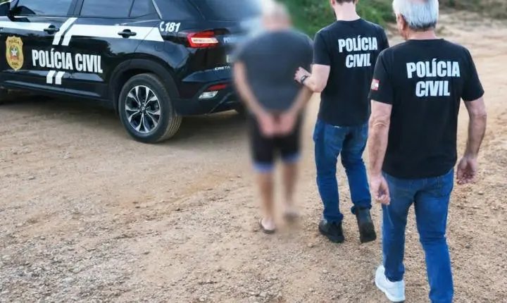 Polícia Civil cumpre mandado de prisão por estupro de vulnerável em Braço do Norte