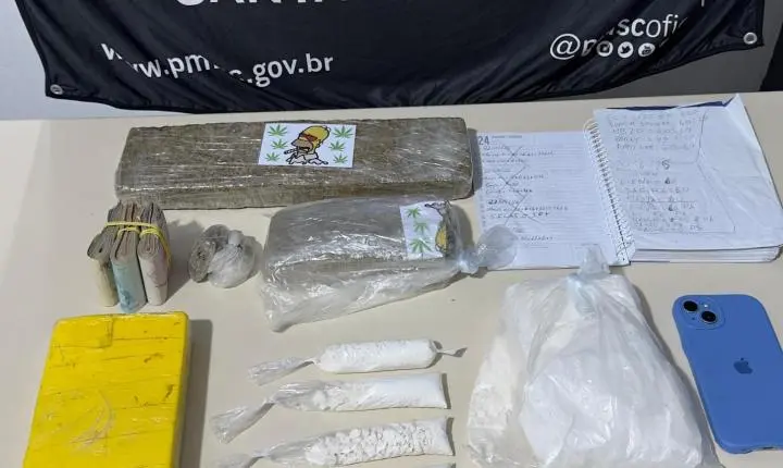 🚨 Polícia desarticula esquema de tráfico de drogas em bar no Centro de Braço do Norte