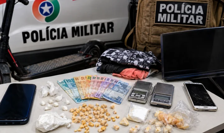 Polícia Militar deflagra ações contra o tráfico de drogas e prende três suspeitos no Sul de SC
