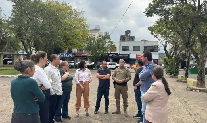 Prefeitura de Braço do Norte se reúne com Polícia Militar e Secretarias para reforçar a segurança pública e coibir vandalismo