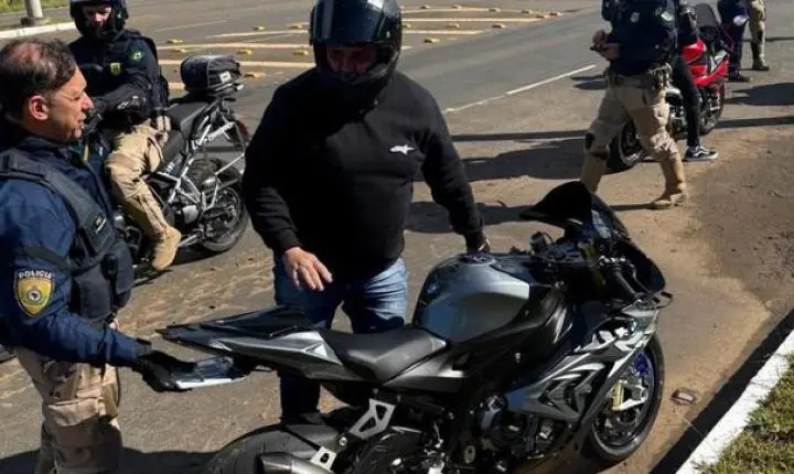 🏍️ PRF monta cerco na Serra da Rocinha e flagra quase 50 infrações de motos de alta cilindrada