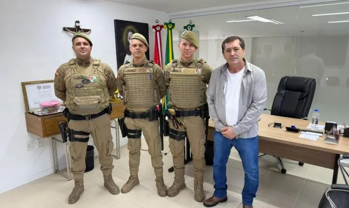 São Ludgero recebe reforço no efetivo da Polícia Militar com a chegada de dois novos policiais