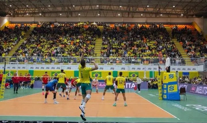 Seleção Brasileira B de Vôlei enfrenta o Chile nesta segunda-feira (6) em Criciúma