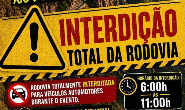 🚗 Serra do Rio do Rastro terá interdição total neste domingo para evento esportivo