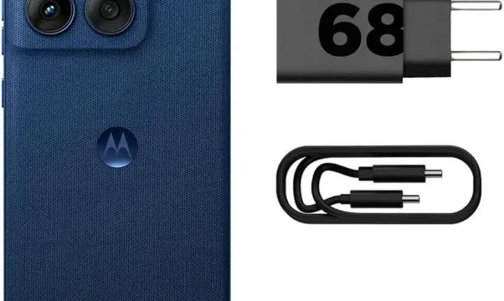 📲 Smartphone Motorola Edge 60 5G - 512GB 24GB (12GB RAM+12GB Ram Boost) Tela Quad-Curve moto AI 50MP Sony Camera ultrarresistencia militar IP68 + IP69 - Azul Marinho