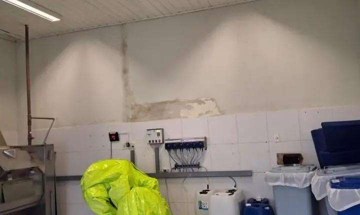 🚨 Vazamento de ácido mobiliza bombeiros em hospital de Lauro Müller