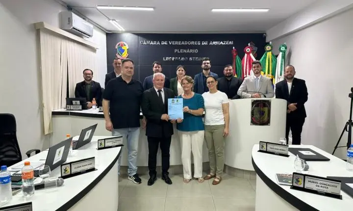 🚨 Vereadores de Armazém aprovam nome de Padre Silvestre Philippi para rua no Sertão dos Corrêas